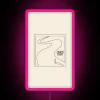 RGB Neon Sign Inspired by Bruno Mars Doo Wop Hooligans