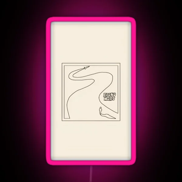 Doo Wops And Hooligans Bruno Mars RGB Neon Sign