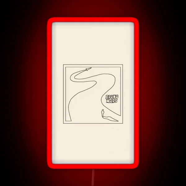 Doo Wops And Hooligans Bruno Mars RGB Neon Sign