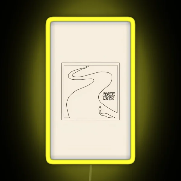 Doo Wops And Hooligans Bruno Mars RGB Neon Sign