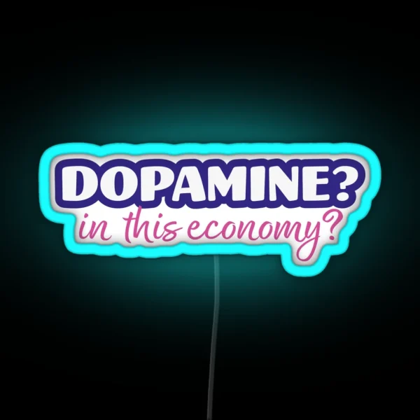 Dopamine ADHD Led RGB Neon Sign