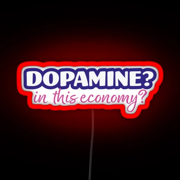 Dopamine ADHD Led RGB Neon Sign