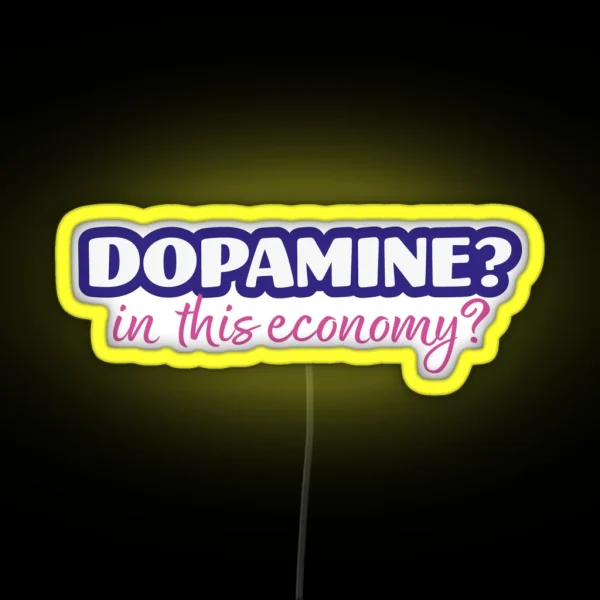 Dopamine ADHD Led RGB Neon Sign