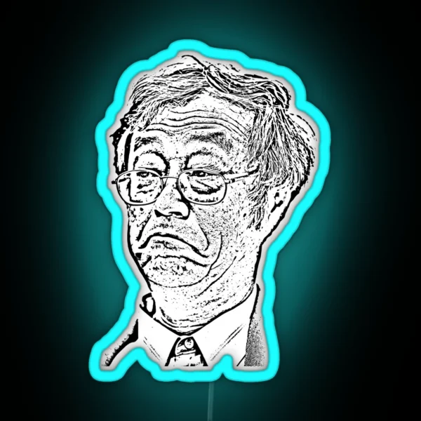 Dorian Satoshi Nakamoto RGB Neon Sign
