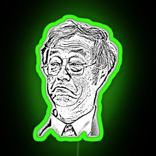 Dorian Satoshi Nakamoto RGB Neon Sign