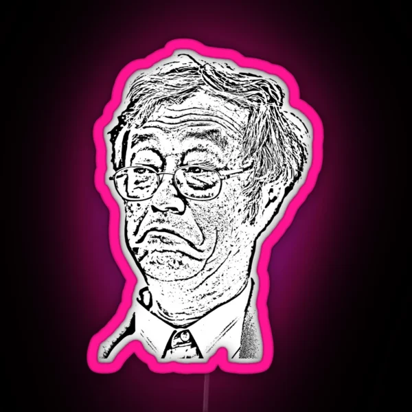 Dorian Satoshi Nakamoto RGB Neon Sign