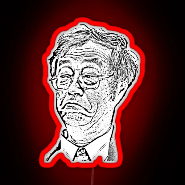 Dorian Satoshi Nakamoto RGB Neon Sign
