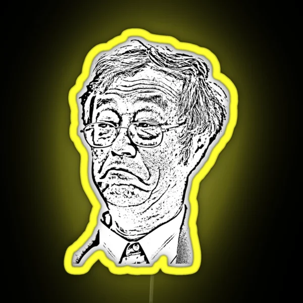 Dorian Satoshi Nakamoto RGB Neon Sign