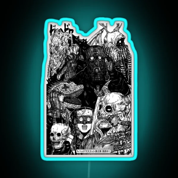 Dorohedoro Manga RGB Neon Sign
