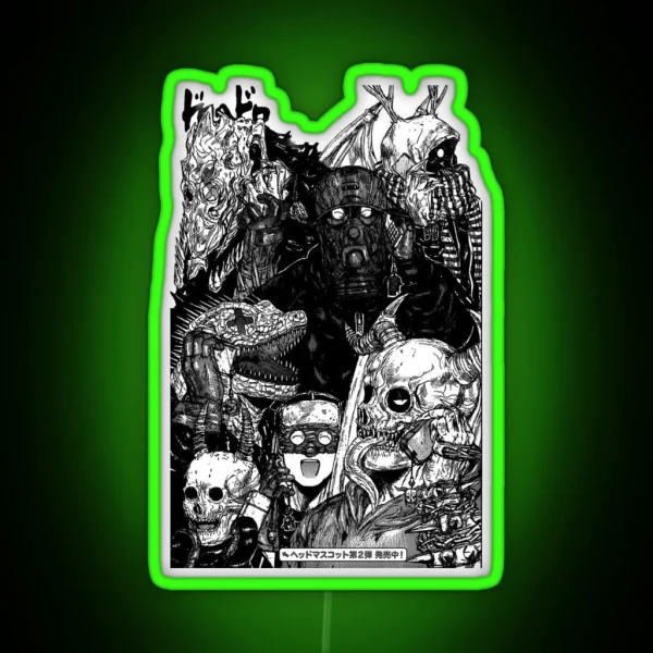 Dorohedoro Manga RGB Neon Sign
