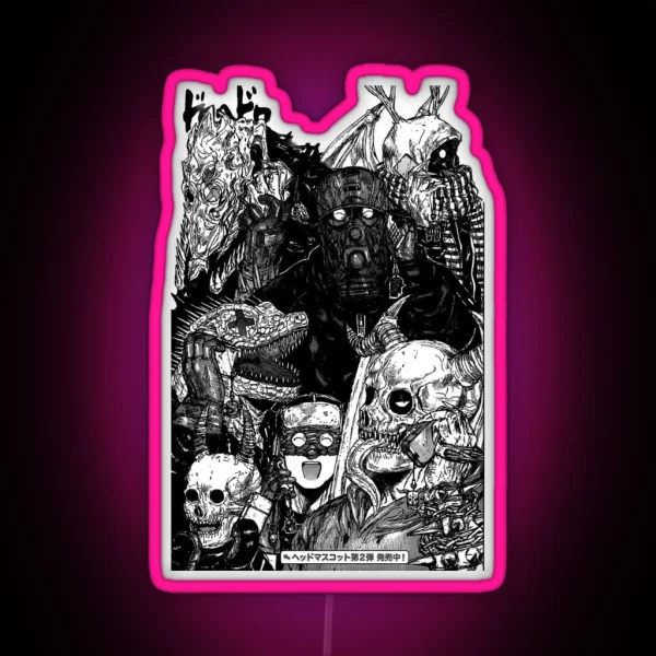 Dorohedoro Manga RGB Neon Sign