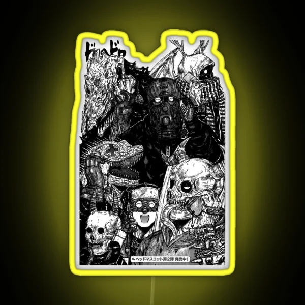Dorohedoro Manga RGB Neon Sign