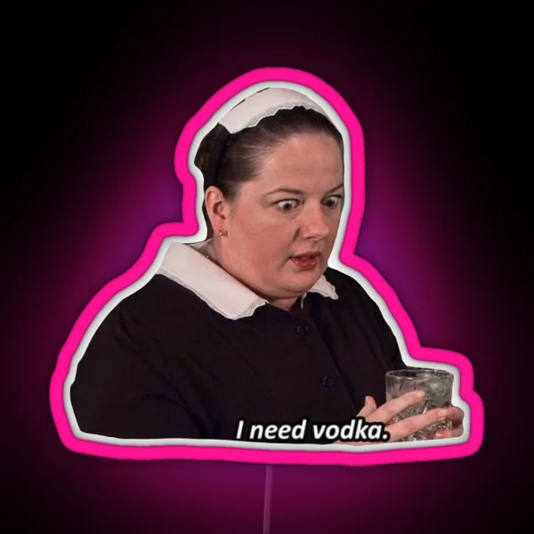 Dorota Vodka RGB Neon Sign