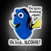 Vibrant RGB neon 'I'm Never Drinking Again' Home Bar Sign Decoration