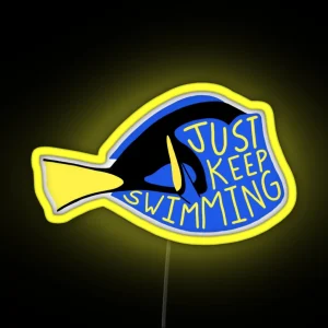 Dory Quote RGB Neon Sign