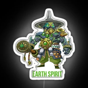 Dota 2 EARTH SPIRIT RGB Neon Sign