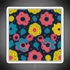 Vibrant Dot Accent Wall Decoration with Neon Light Sign Artwork
