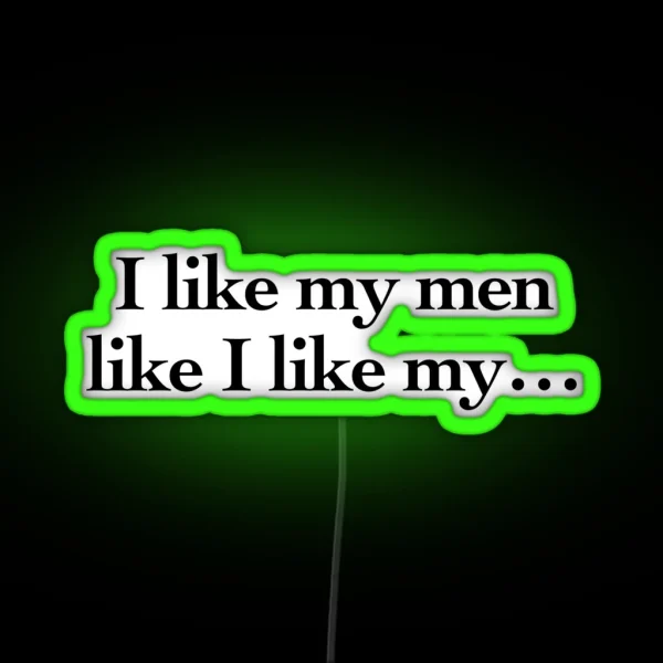 Double Entendre RGB Neon Sign