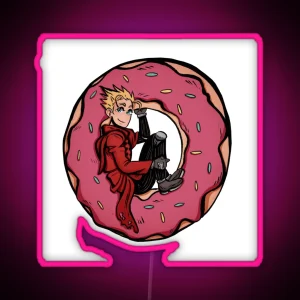 Doughnut Vash RGB Neon Sign