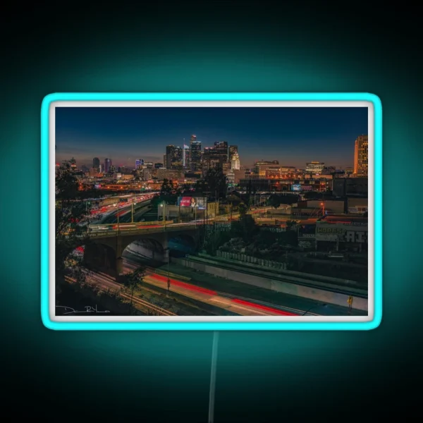 Downtown Trails RGB Neon Sign