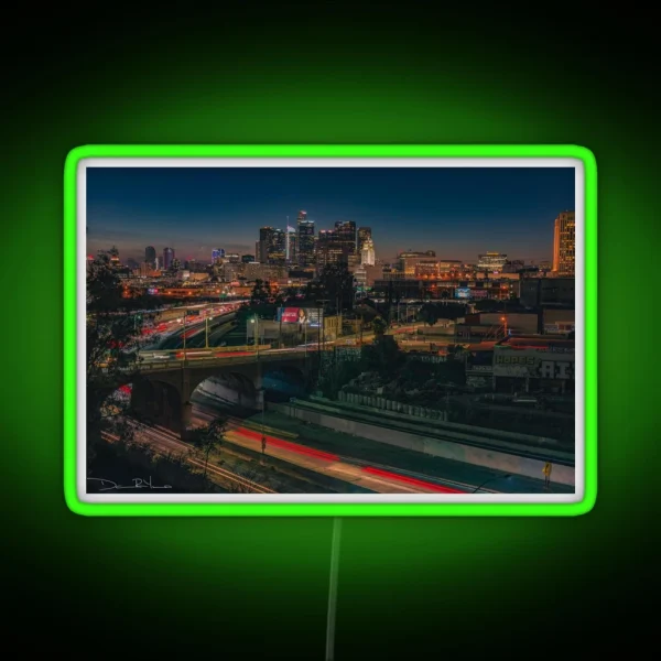 Downtown Trails RGB Neon Sign