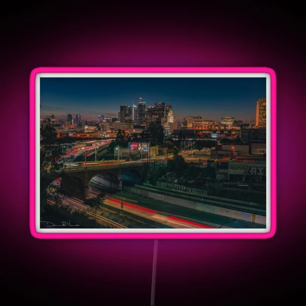 Downtown Trails RGB Neon Sign
