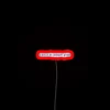 Vintage Dr Pepper Girlie Neon Sign with Rainbow Color Glow