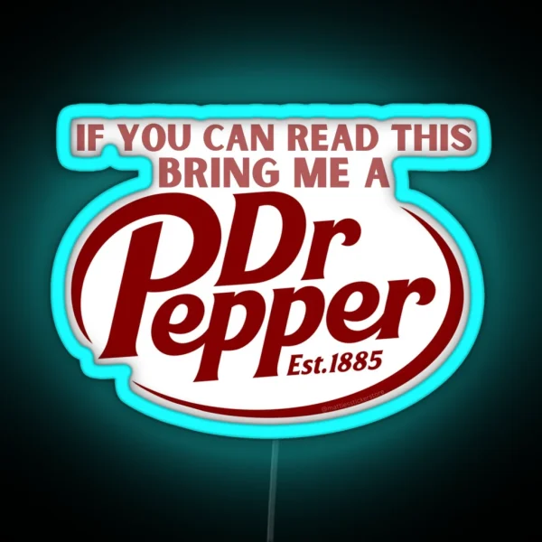 Dr Pepper Led RGB Neon Sign