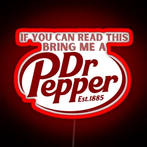 Dr Pepper Led RGB Neon Sign