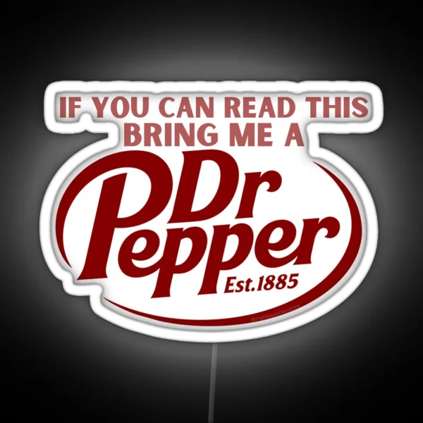 Dr Pepper Led RGB Neon Sign