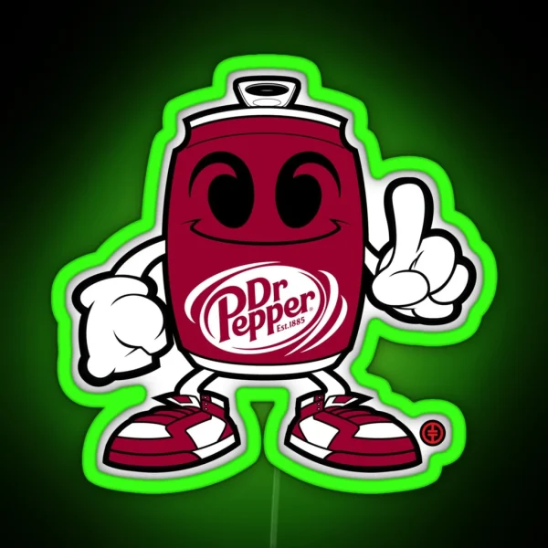 Dr Pepper RGB Neon Sign