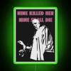 Vibrant Doctor Pib RGB neon wall decoration with artistic lighting