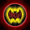 Add a touch of Gothic style with our DRACULA logo sign