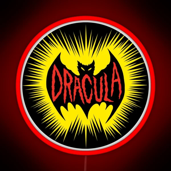 DRACULA LOGO RGB Neon Sign