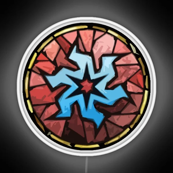 Dragon Age Dialogue Wheel Mage RGB Neon Sign