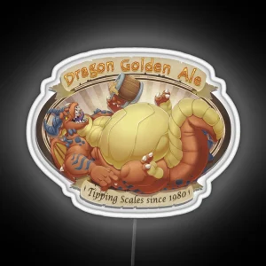 Dragon Ale Red RGB Neon Sign
