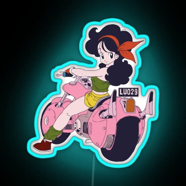 Dragon Ball Girl Launch RGB Neon Sign