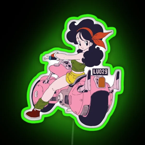 Dragon Ball Girl Launch RGB Neon Sign