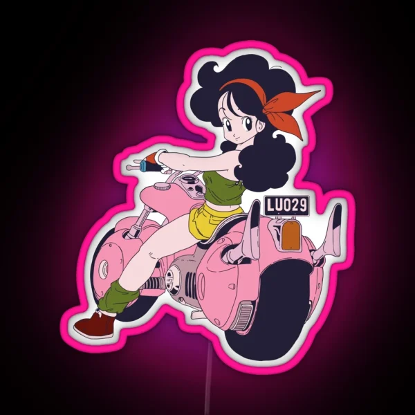 Dragon Ball Girl Launch RGB Neon Sign