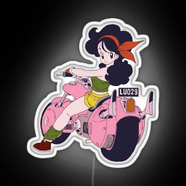 Dragon Ball Girl Launch RGB Neon Sign