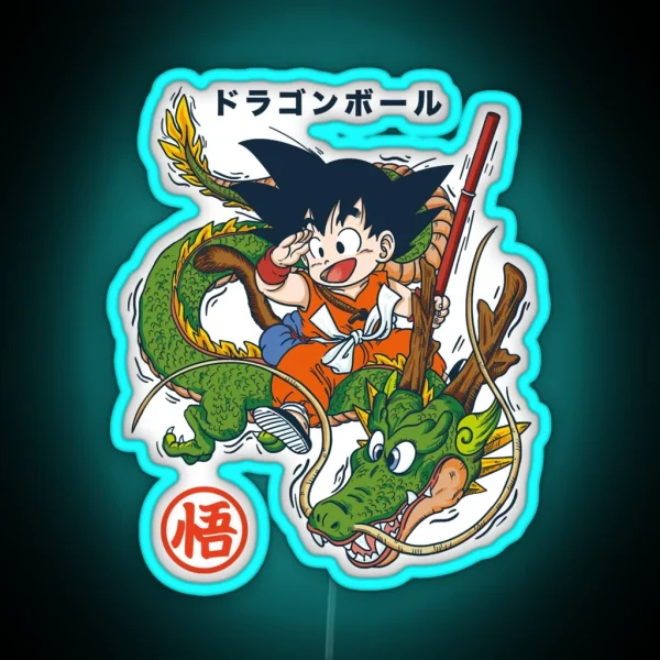 Dragon Ball Goku Son Goku Dragon Ball RGB Neon Sign