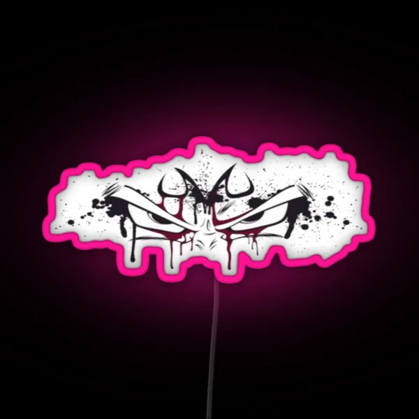 Dragon Ball Z Majin Vegeta RGB Neon Sign