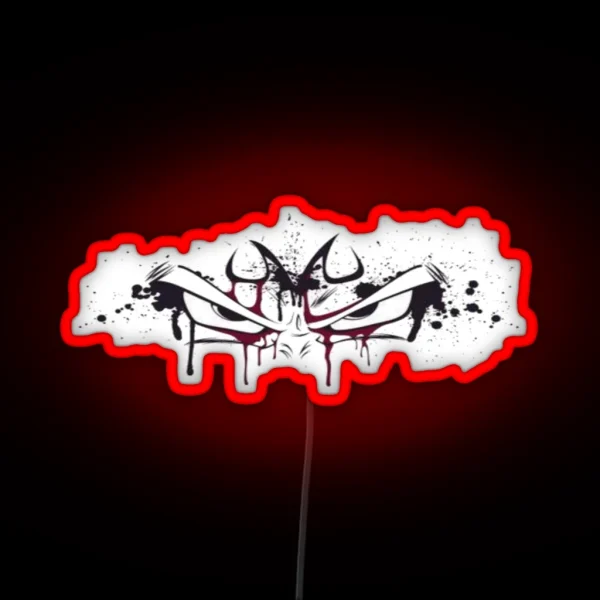 Dragon Ball Z Majin Vegeta RGB Neon Sign
