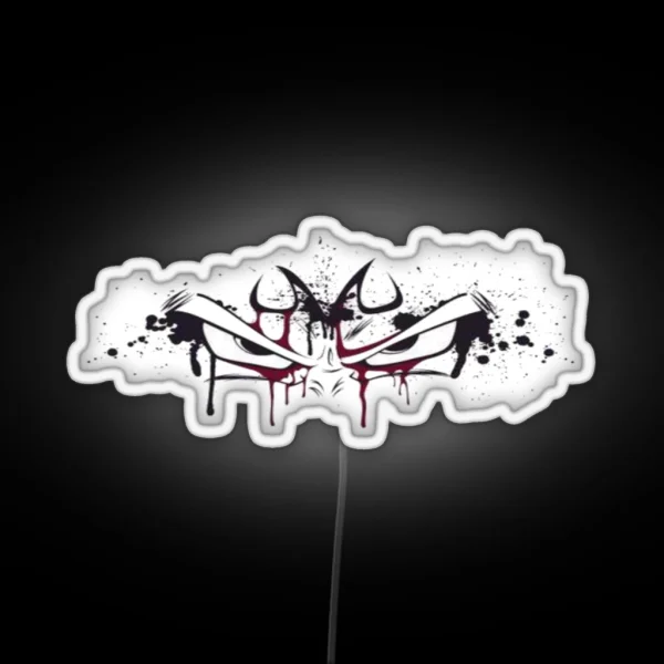 Dragon Ball Z Majin Vegeta RGB Neon Sign