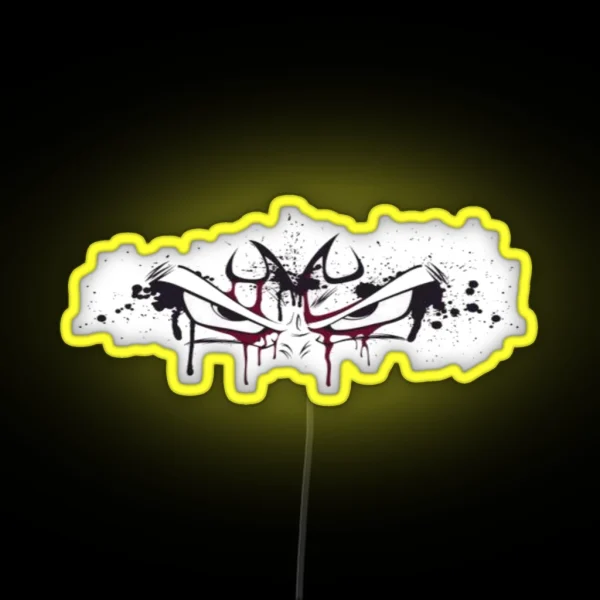 Dragon Ball Z Majin Vegeta RGB Neon Sign
