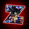Vibrant DBZ XZ Neon Sign with RGB Color Changing Effect