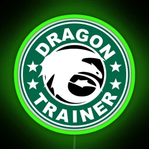 Dragon Trainer RGB Neon Sign