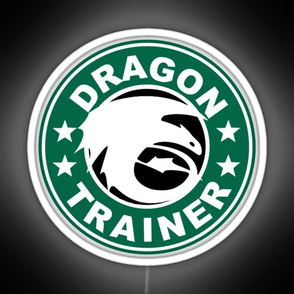 Dragon Trainer RGB Neon Sign