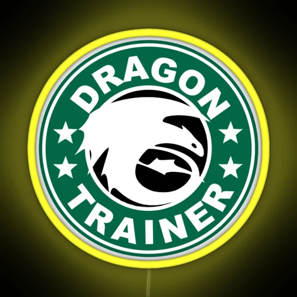 Dragon Trainer RGB Neon Sign