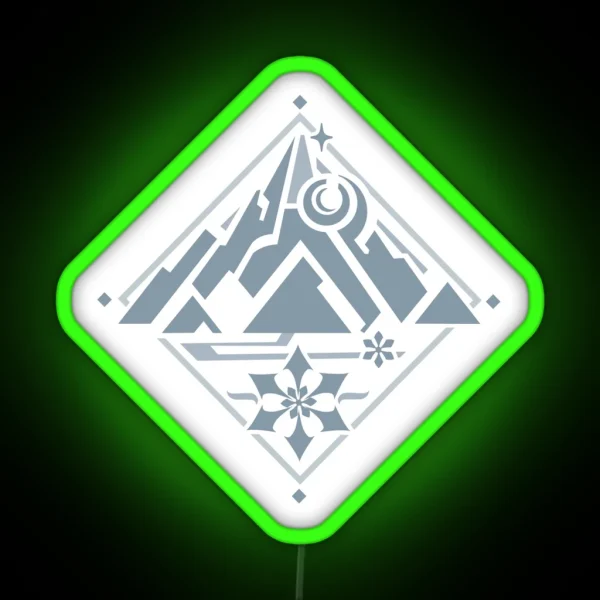 Dragonspine A Frozen Realm RGB Neon Sign